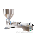 Máquina de enchimento de pasta de enchimento de líquido semi-automático